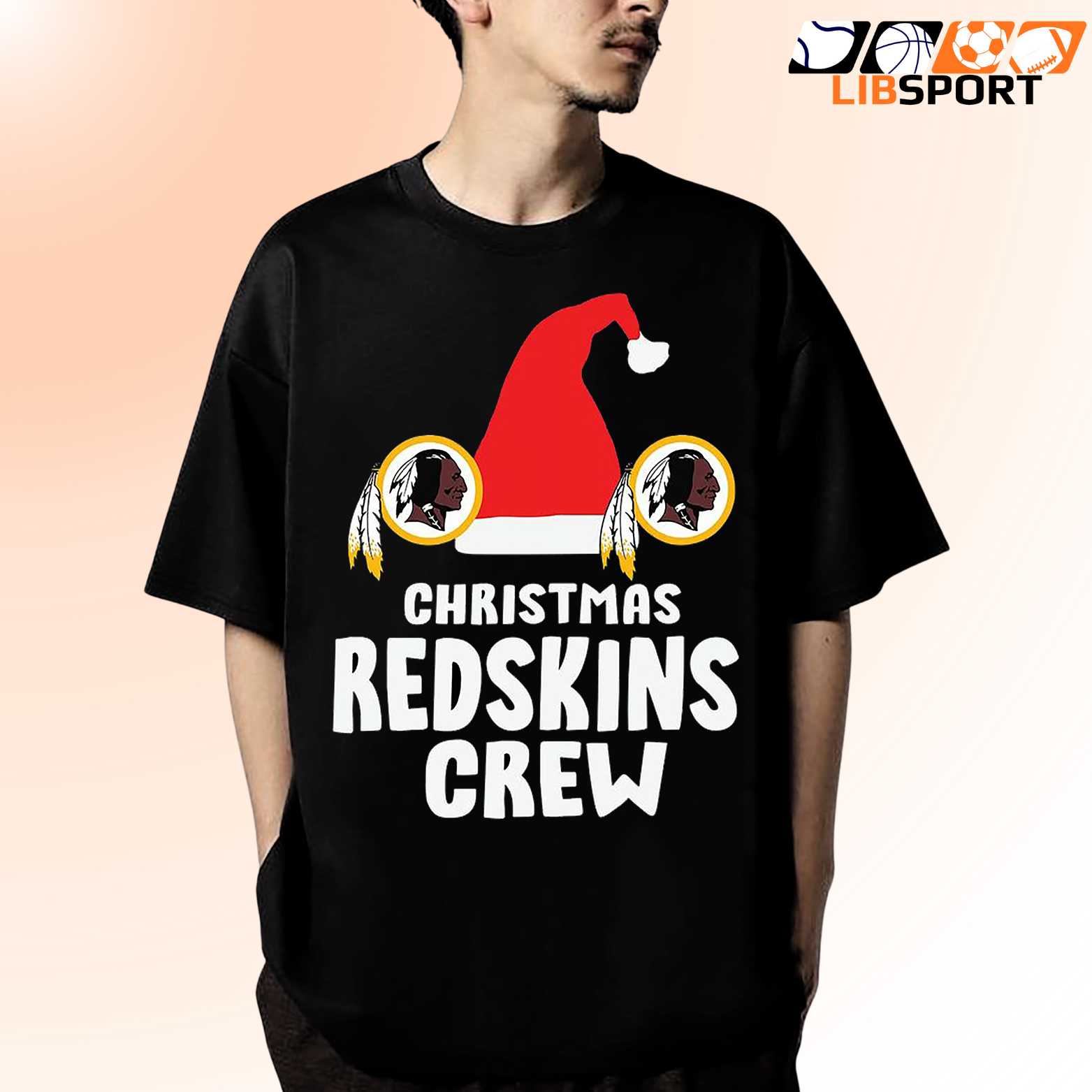 Christmas Crew Washington T-Shirt, Unisex Football Tee, Nfl Fan Shirt